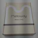 Mellowdy Classic Checkered Blanket - Faux Cashmere Plaid Throw with Fringe - Soft Woven, Lightweight, Farmhouse, Vintage Inspired Décor for Couch, Chair, Office (Winter Blue, 50x60)