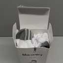 7 Pairs Men's 100% Cotton Cushioned Ankle Socks, Athletic Performance Running Moisture Wicking Breathable Low Cut Socks (Medium-Large)