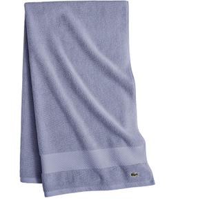 Lacoste Heritage Supima Cotton Bath Towel, Light Denim, 30" x 54"