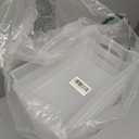 Pekky Pantry Freezer Organizer Bins Stackable Storage Box, 6 Packs, Frosted Transparent