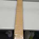 1 1/8 Inch Diameter Curtain Rods 36 to 72 Inches(3-6ft), Telescoping Heavy Duty Large Drapery Rod with Adjustable Aluminum Alloy Bracket, Solid End Caps for Windows Patio Decoration, Brushed Gold