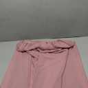 Women Chiffon Ankle-Length Skirt Double Layer Long Skirts Beach Dance Skirt, M, Pink