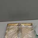 eletecpro 4x6 Picture Frames Set of 6, Vintage Gold Photo Frames with Glass, Displays 3.5x5 Photo with Mat or 4x6 without Mat for Tabletop or Wall Decor, Gold