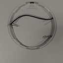 20 Inch LED Dimmable Ceiling Light Fixture 40W - Round Flush Mount Adjustable 3000K/4500K/6000K Large Kitchen Light Fixture, 4000lm Hallway Light Fixtures for Bedroom, Black