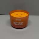 Friday Collective Sunset Disco Candle, Citrus Scented, Made with Essential Oils, 3 Wicks, 13.5 oz (Pack of 2)