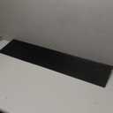 1.5" Rise Rubber Threshold Ramp, 2204Lbs Recycled Rubber Power Threshold, 35.4" L x 7.87" W Non-Slip Surface Solid Threshold Ramp is Adjustable and Cuttable for Wheelchairs, Power Scooters