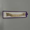 DSAAplus Gold Metal Bands Compatible With Apple Watch Band 38mm 40mm 41mm 42mm 44mm 45mm 46mm 49mm Stylish Chain Bracelet for iWatch Series 11 10 9 8 7 6 5 4 SE/Ultra 3 2 1