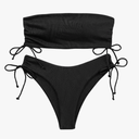 Swim Suits for Women 2025 Strapless Bathing Suits Bandeau Bikini Set 2 Piece M