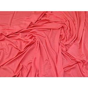 John Kaldor Monaco Jersey Knit Fabric Coral - per Yard