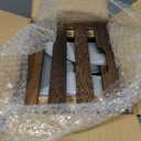 Nested Wooden Storage Crates Set of 3 (L,M,S),Farmhouse Decorative Boxes with Handles for Home Organization & Display