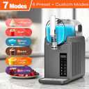 Slushie Machine No Ice Needed Slushy Machine 92oz Capacity Margarita Machine with 6 Preset Programs LED Display Self-Clean Frozen Drink Maker for Slush Margaritas Smoothie Frapps Milk Shakes (EXP 12/31/26)