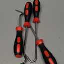 Hose Removal Hook Pick Set Pack of 4, 10" Hook, 8" Remover, Hose Puller Tool for Radiator Hoses