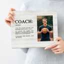 Coach Coaches Coaching Retirement Appreciation Thank You Gifts for Men Women, Coachs Definition Decor Picture Frames, Baseball Basketball Football Coachs Gift Picture Photo Frame for 4x6 Photos