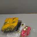 10 PCS Belly Dance Skirt and 20 PCS Belly Dance Wrist Ankle Bracelets Multicolor
