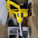 Cordless Snow Shovel,20V 12-Inch Electric Snow Shovel, Snow Blower Cordless with Directional Plate and Adjustable Front Handle, Equipped with LED Lights(4-Ah Battery and Quick Charger Included)