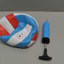 ABAJI Volleyball Official Ball Thicker PU Waterproof Anti-Explosion 15+ Years Kids Girls Boys Indoor Training Game Outdoor Sand Beach Pool Play Pump Needle (Red Blue)