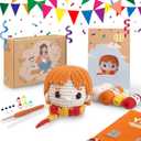 Crochet Kit for Beginners Adults -Animals Start Crotcheting - Perfect Amigurumi Knitting Learn to Kit for Adult with Stitch by Stitch Video Tutorials,Holiday Christmas Gift.