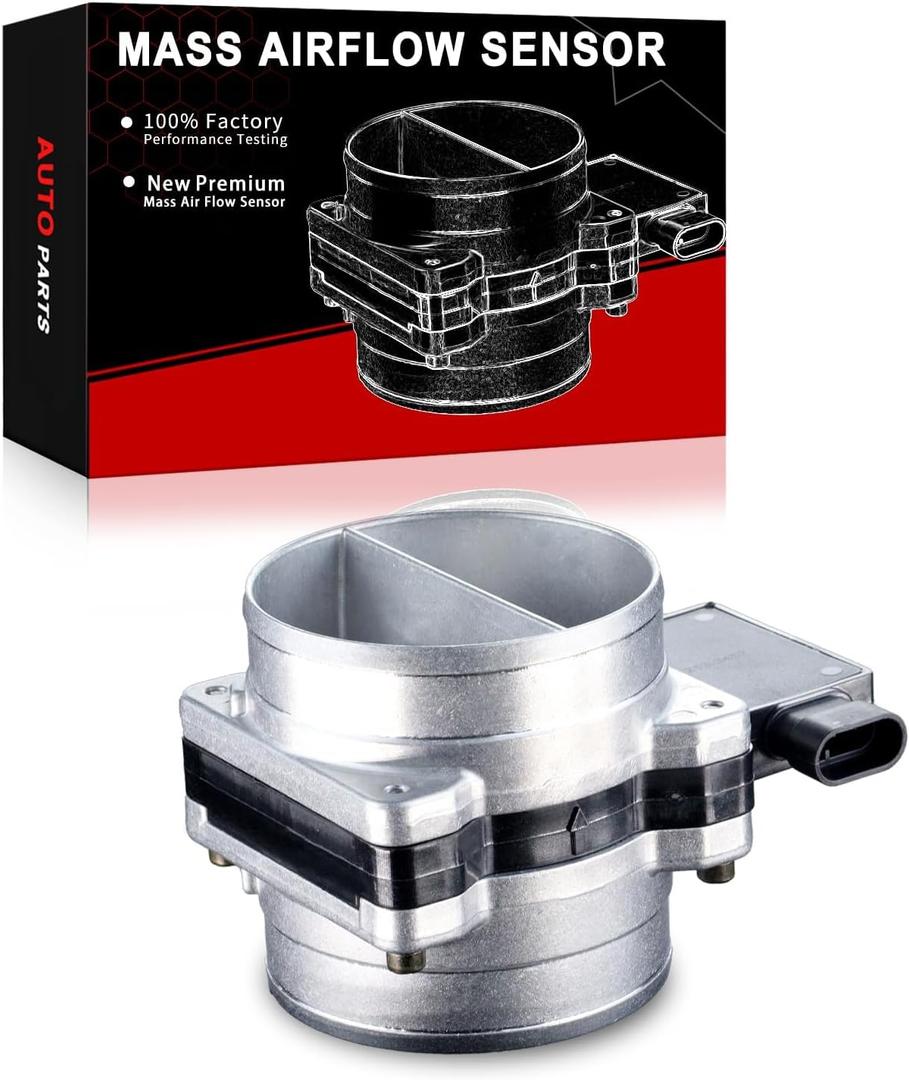 Mass Airflow Sensor for:-Chevy Express Tahoe Camaro C1500 C2500 C3500 for:-GMC Yukon Savana for:-Cadillac Escalade for:-Pontiac Firebird, 4.3L 5.0L 5.7L 7.4L 1993-2002, Replace OE# 213-3457