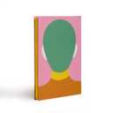Olimpia Zagnoli Pink Midsized Lined Notebook