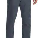 Bamas Mens Golf Pants Lightweight Quick Dry Anti-Slip Work Dress Pants 30"/32"/34" Stretch Casual Slacks with 4 Pockets XXL