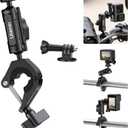 ULANZI Goquick Bicycle Bracket for Action Camera 360Motorcycle Camera Mount for Bike Holder Handlebar Mount w Adpter for Hero Action Cameras 8~35mm