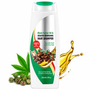 Castor Oil Shampoo with Keratin, 200ml