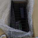 JASIWAY Dish Drying Rack in Sink, Over The Sink Colander Strainer Basket, Stainless Steel Strainer Basket with Expandable Rubber Grip Handles for Vegetables, Fruits, Home Kitchen Essentials, Black