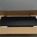 MOSEN Keyboard Stand for Compatible for 76/88 keys digital piano, Wooden Furniture Stand, Heavy Duty, Adjustable Width, Compatible for Various Piano Keyboard (Classic Black)