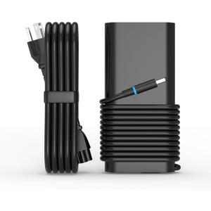 130w 4.5mm AC Adapter Compatible with Dell XPS 15 7590 9570 9530 9550 9560 Precision 5540 5530 5520 5510 M3800 M2800 Round Tip AC Adapter