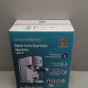 CASABREWS CM5418 Espresso Machine 20 Bar, Compact Espresso Maker with Steam Milk Frother, Stainless Steel Coffee Machine with 34oz Removable Water Tank for Cappuccino, Small Latte Machine, Silver