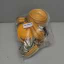 HUBun4 Pack Ratchet Tie Down Straps, 2" x 20 Feet, 8,000 lbs Break Strength, Heavy Duty Cargo Lashing Straps with Double J Hooks for Trucks, Trailers, and Moving (Yellow)