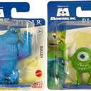 Monsters, Inc. Mini Figures Cake Toppers Set of 2 - Sulley and Mike Wazowski