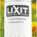 Lixit Wide Mouth BPA-Free Cage Water Bottles for Rabbits, Ferrets, Guinea Pigs, Rats, Chinchillas, Hamsters, Mice, Hedgehogs, Gerbils and Other Small Animals. (Translucent, 16 Ounce)