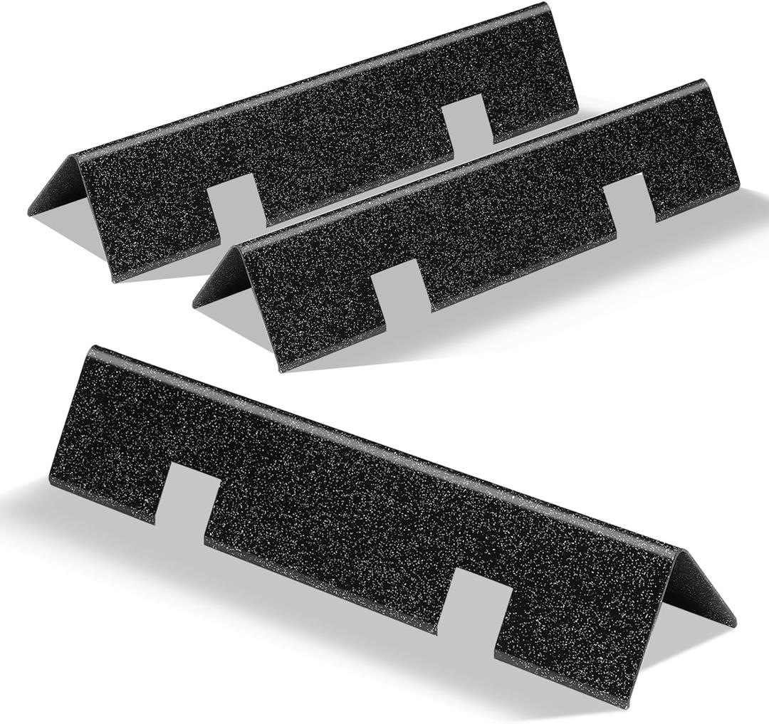 7635 Flavorizer Bars for Weber Spirit GS4 Grill Burner Covers Replacement for Spirit I & II 200 E210 S210 E215 E220 S220, Snowflake Porcelain-enameled Flavor Bar for Weber Spirit 2 Parts 67045 69796