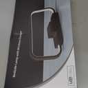 LED Bedside Lamp with Wireless Charger, 3 in 1 Touch Control Bedside Lamp, 5 Color Mode & Dimmable, Desk Lamps with Clock for Nightstand, Table Night Lamp for Bedroom, Gifts for Women, Men, Friends (White)