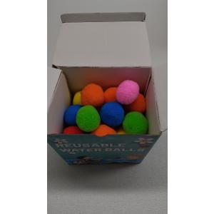 60 Pcs Reusable Water Balls, Reusable Water Balloons for Outdoor Toys and Games, Water Toys for Kids and Adults Boys and Girls - Summer Balls for Pool and Backyard Fun