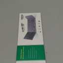 Samsers Foldable Bluetooth Keyboard with Touchpad - Portable Wireless Keyboard with Holder, Rechargeable Full Size Ultra Slim Pocket Folding Keyboards for Android Windows iOS Tablet & Laptop - Black (BT x1)