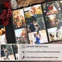 Ywlake Photo Album 4x6 1000 Pockets Photos, Extra Large Capacity Family Wedding Picture Albums Holds 1000 Horizontal Vertical Photos Black