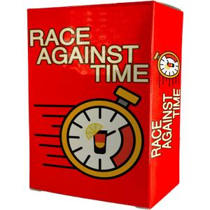 Race Against Time – A Thrilling Party Drinking Card Game for Adults, College Nights, Pre-Game Fun & House Gatherings - High-Energy Challenges, Quick-Fire Questions & Shots