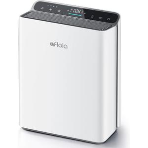 Air Purifier for Home Large Room Bedroom Up to 2000Ft with PM2.5 Display Air Quality Sensor&Smart Auto Mode, 3-Stage Filter Cleaner Odor Eliminator, Remove Pet Dander Pollen Allergy Dust Mold Smoke (White)