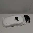 Baby Car Mirror, Safety Car Seat Mirror for Rear Facing Infant, Clear Wide View, 360Rotation, Easily Observe the Baby Move, Secure, Shatterproof, Crash Tested and Certified (Black)