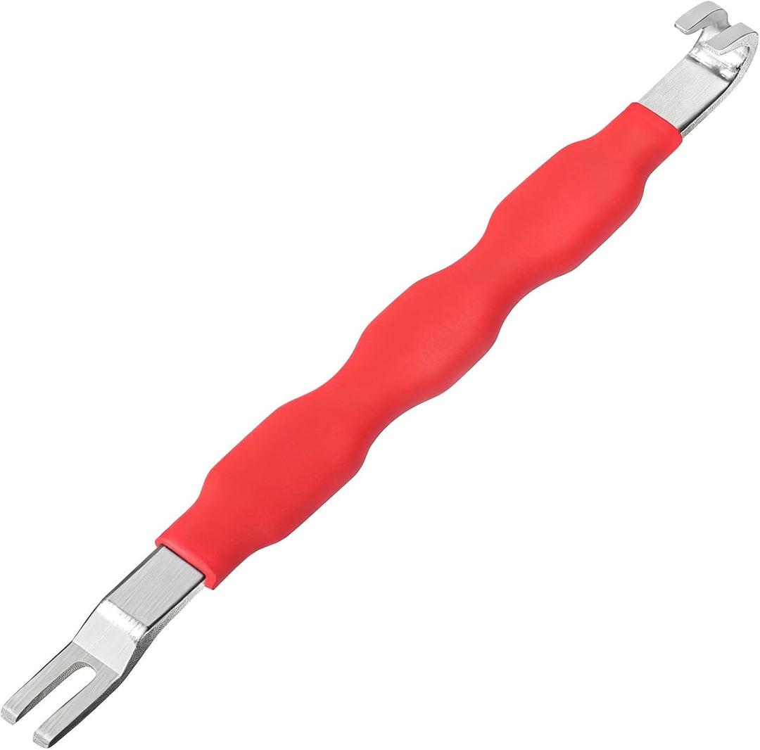 3 x Automotive Electrical Connector Separator,Terminal Release Remover Tool 13120,Dual End Wiring Harness Disconnect Tool for Most Cars Trucks(Red