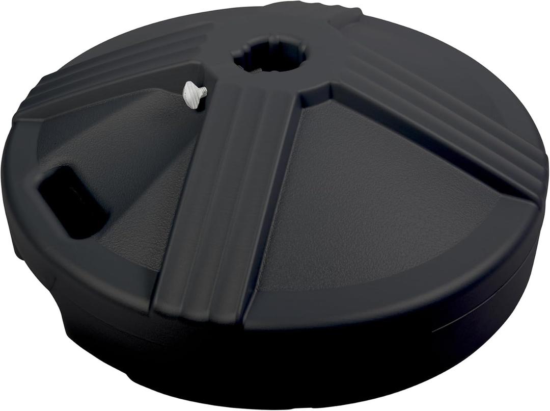 US Weight Durable 50 Pound Umbrella Base Designed to be Used with a Patio Table