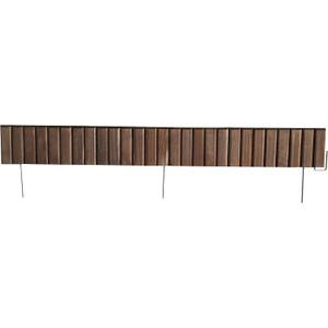 Flexible Brown Natural Lawn & Landscape Border Edging (8-Pack)