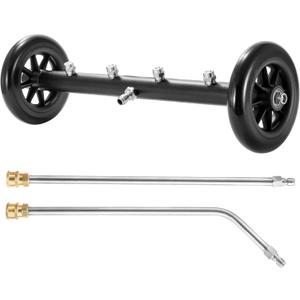 Tool Daily Pressure Washer Undercarriage Cleaner 16 Inch, Undercarriage Pressure Washer Attachment, Under Car Wash with 2 Extension Wands, 4000 PSI