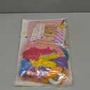 94 Piece Girls Rainbow Birthday Party Decorations Set with Balloons, Banner, Cake Toppers and Wall Cutouts