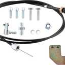 P7100 P-pump manual cable fuel shut off solenoid kit Compatible with 1994-1998 Cummins Dodge 12v 6bt 4bt Used to Convert Solenoid to Manual Cable Shutoff