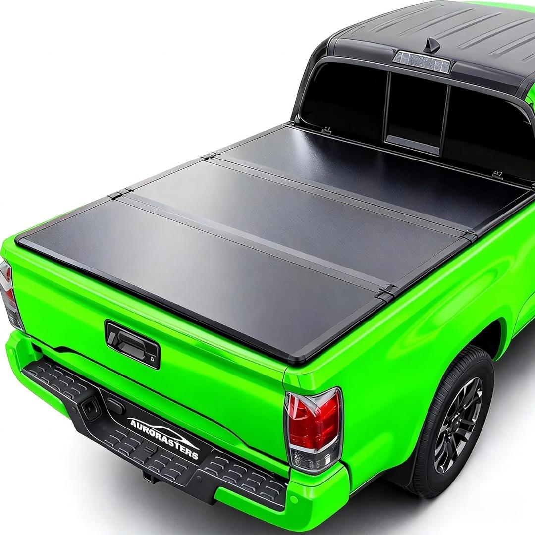 Hard Tri-Fold Truck Bed Tonneau Cover for 2019-2025 2026 Ranger 5FT Bed (61") No Drilling,All Weather Protection,Anti-Theft Security Ford Ranger Accessories(Hard Tri-Fold, 5FT Bed)