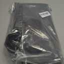 Mini Fridge Silicone Mat with Raised Edges, 24" x 24" x 0.8" Mini Fridge Drip Tray With 4 Base Raisers,Mini Refrigerator Carpets Floor Protector (Grey)