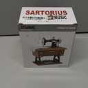 Artyea Vintage Mini Sewing Machine Style Plastic Music Box Table Desk Decoration Toy Gift for Kid Children, brown